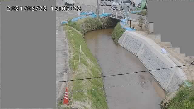 高屋町杵原　入野川の平常時の様子の画像