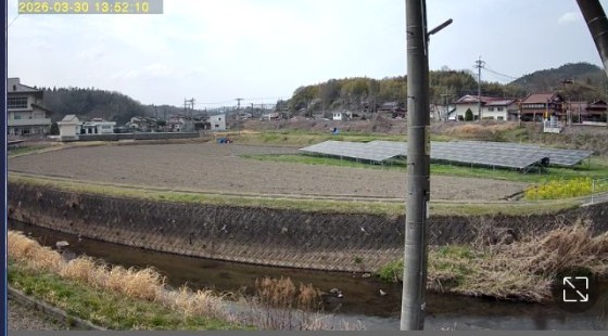 高屋町小谷　入野川の平常時の様子の画像